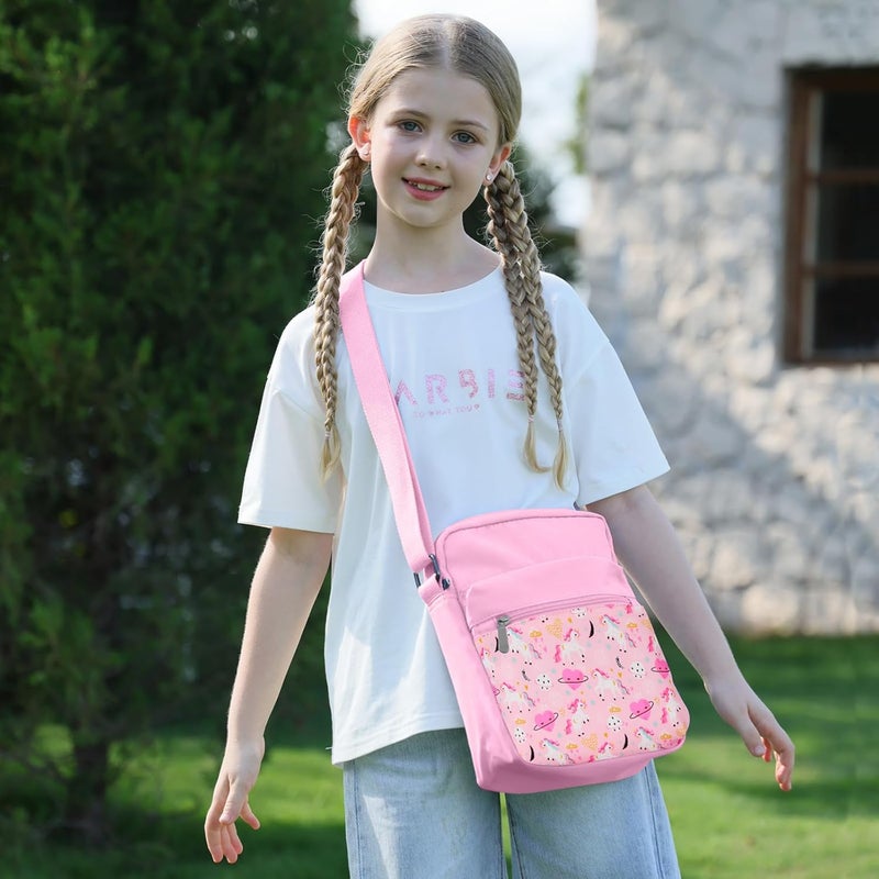 Choco Mocha Girls Purses Age 8-10, Purse for Girls 6-8 10-12 Christmas Gifts for Girl - Image 2
